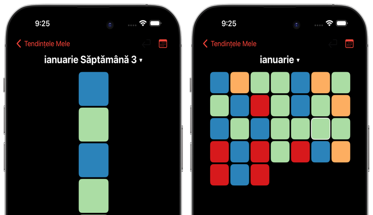 Heatmap Calendar View